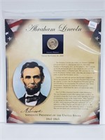 2010 Lincoln Presidential $1 & Postal Comm