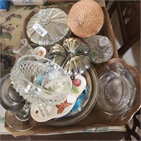 Elegant Glass,  Glass Pie Plates, Trivet & more