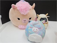 Lot of Squishmallows 15" & 7"