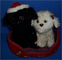 singing dogs christmas decoration