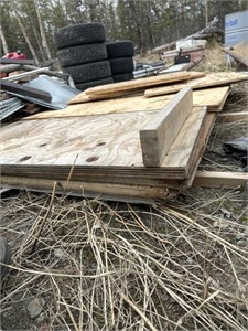 Plywood lot