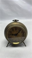 Correct Time Company Turkish Brass Alarm Clock