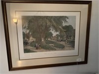 Framed Print "The Village Elms"