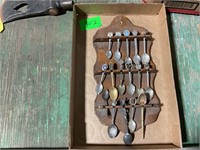 Vintage miniature spoon collection