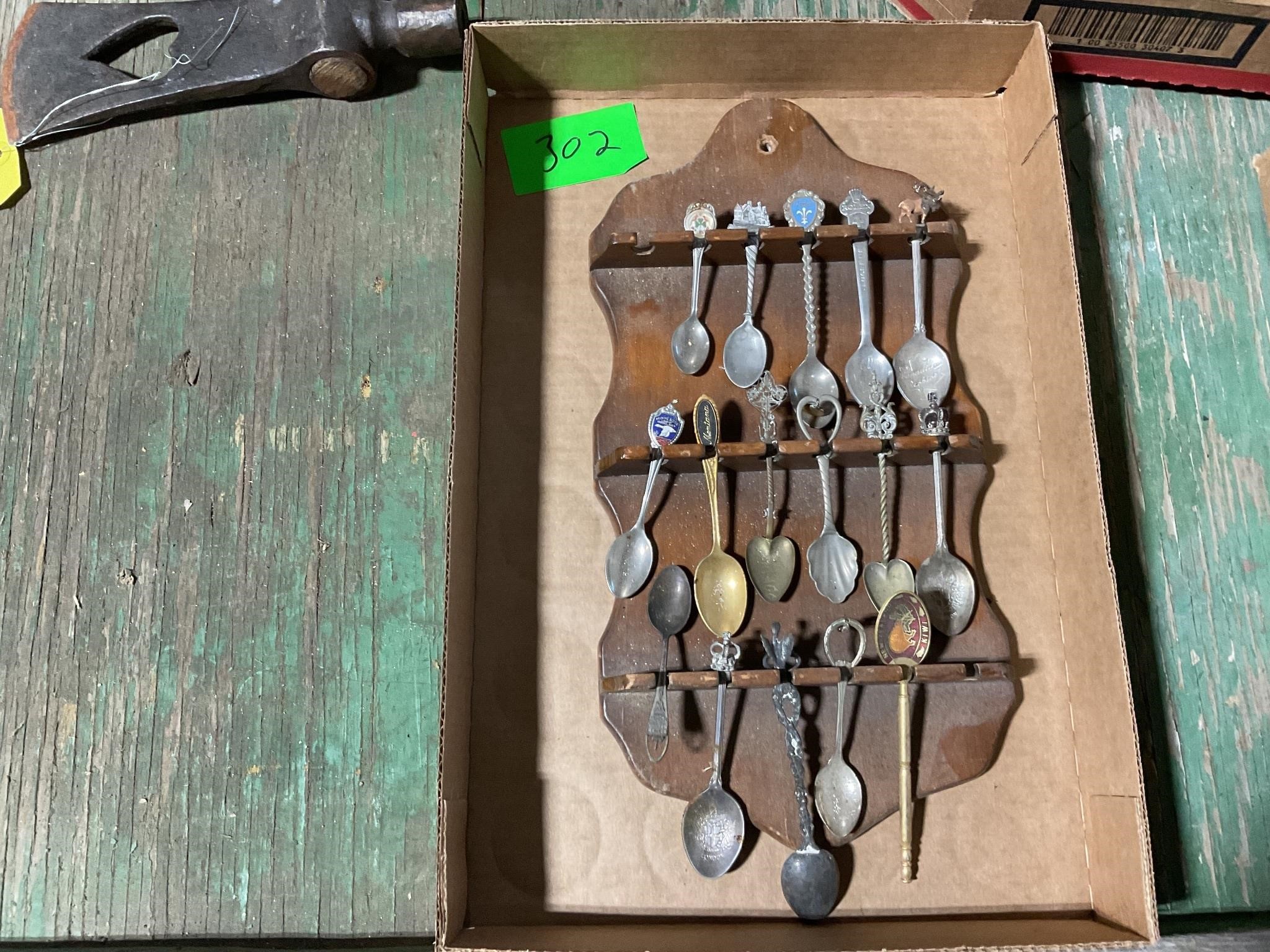 Vintage miniature spoon collection