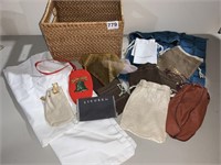 JEWELRY BAGS INCLUDING LEATHER