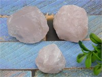 ROSE QUARTZ ROCK STONE LAPIDARY SPECIMEN