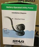 STAR Battery- Operated Utility Pump