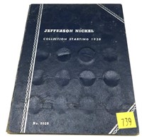 Partial Jefferson nickel set: 1941-1959, 14 pcs.