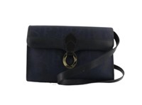 Christian Dior Navy Shoulder Bag