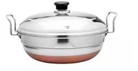 *Steamer Pot , Idli Cooker with Copper Bottom*