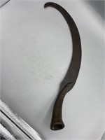 Antique scythe blade