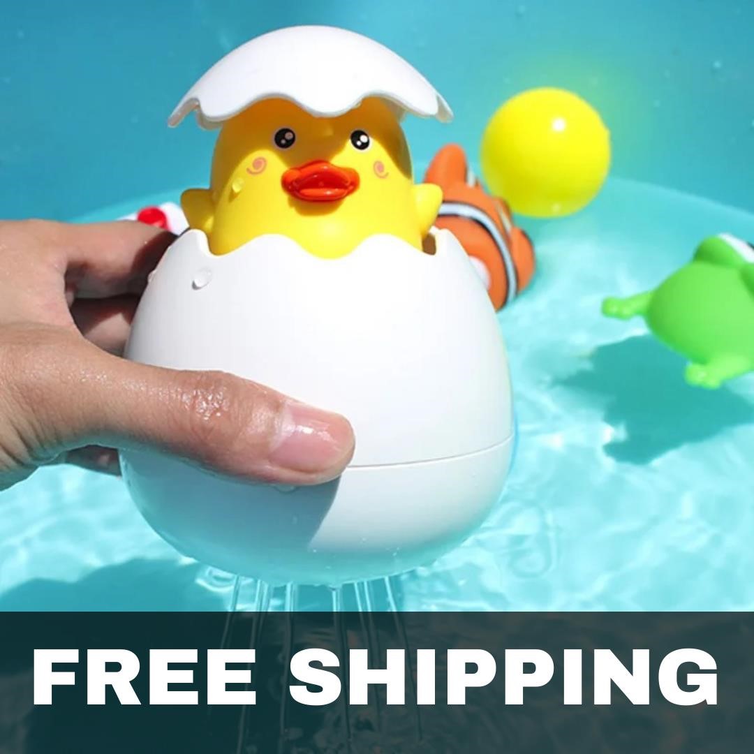 NEW Baby Bathing Toy Kids Duck Water Sprinkler