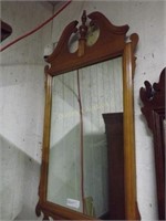 Colonial Rectangular Mirror In Birch/Maple W/ Fini