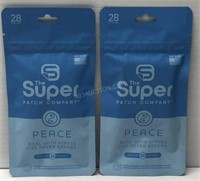 $150 - 2 Packs of Super Patch Peace Patches NEW