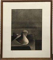 Signed Still Life Drawing