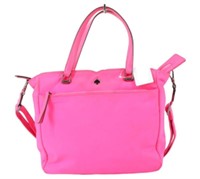 Kate Spade Neon Pink Nylon Handbag