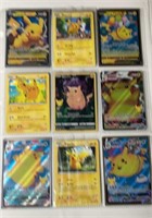 Lot of Pikachu Pokemon Cards - Holo+non-holo