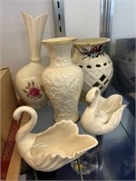 (5) Pieces Lenox Decorative Porcelain