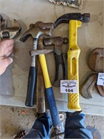 Variety of hammers