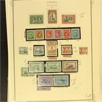 Canada Stamps 1890s-1970s mint hinged and used on