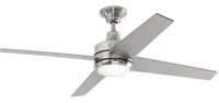 Mercer 52 In. Brushed Nickel Ceiling Fan