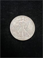 1941 D Walking Liberty Half Dollar