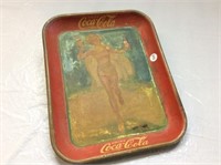 Drink Coca-Cola tray - lots of wear