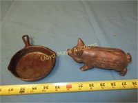 Cast Iron - Griswold #0 / Pig Bank