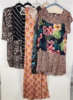 (5) Dresses Women Sz S, Cream n Sugar, Eldridge,