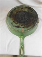 Griswold cast iron skillet No. 8, 704, green