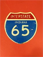 Small Interstate 65 placard