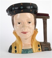 LARGE ROYAL DOULTON CHARACTER MUG "CATHERINE PARR"