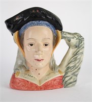 LARGE ROYAL DOULTON CHARACTER MUG "ANNE OF CLEVES"