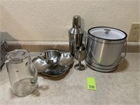 Ice Bucket & Other Bar Items