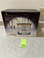 Imperial 7 Piece Crystal Vodka Set