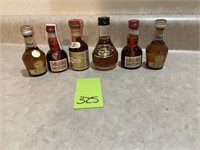 6 Mini Bottles