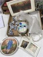 cookie cutters, mask, vintage veil, pictures