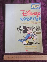 Disney Favorites Sheet Music Song Book