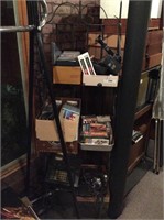 Metal rack and all contents
