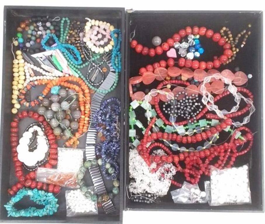 Assorted Minerals Jewelry, Beads, Bracelets