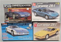 Model Car Kits - Corvettes - Sealed