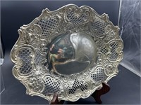 STERLING J. E. CALDWELL & CO RETICULATED BOWL