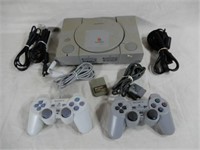 PLAYSTATION 1 CONSOLE - COMPLETE - WORKS