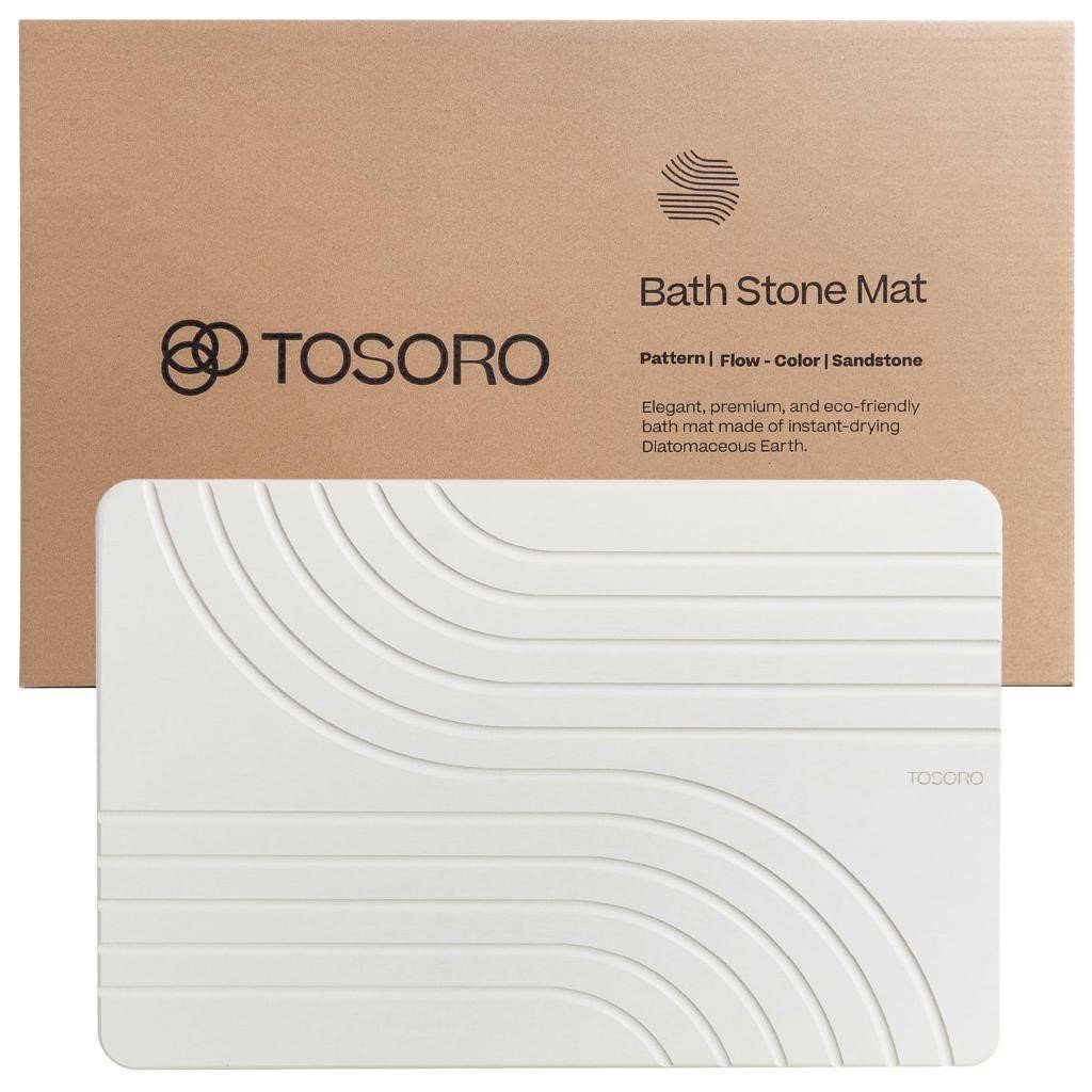 Stone Bath Mat  Diatomaceous Earth Non Slip