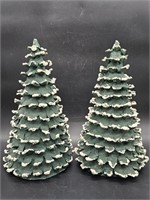 (2) Christmas Trees, Holiday Decor