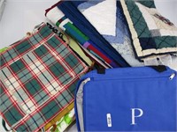 Lot of Placemats and Tote Bags