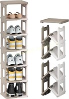 HAIXIN 7 Tier Foldable Shoe Storage Organizer