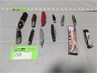 Many pocket knives