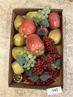 Artificial Fruit: Apples, Grapes, Pears